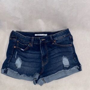 Denim jean shorts size 9/29 ripped